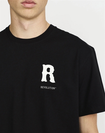 Revolution - Printed T-Shirt - Black
